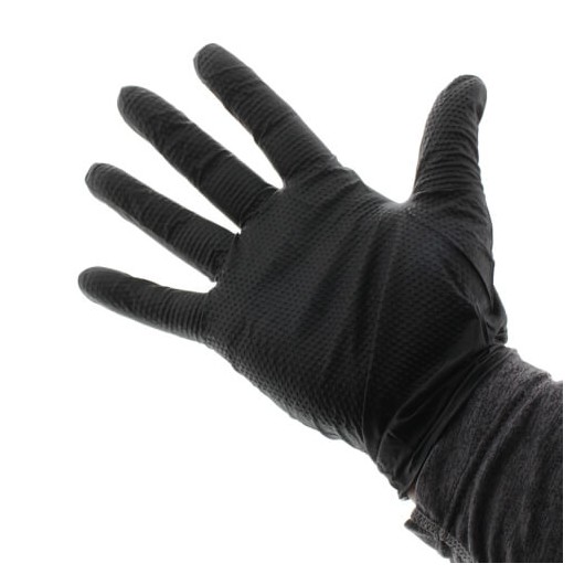 Chemicky odolná nitrilové rukavice Black Mamba Glove SnakeSKin - L
