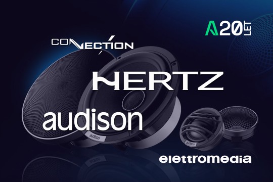20 let Ahifi: Hertz, Audison a Connection – spolehliví partneři na naší cestě