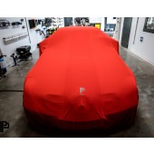 Ochranná plachta na auto Poka Premium Equipment Premium quality car cover red - Combi / SUV