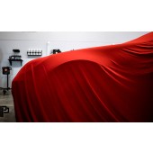 Ochranná plachta na auto Poka Premium Equipment Premium quality car cover red with welt - Hatchback / Sedan