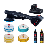 Polisher RUPES Bigfoot HLR15 iBrid Random Orbital Polisher 125 mm, 2 Batt., Charger KIT BAS