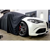 Ochranná plachta na auto Poka Premium Equipment Premium quality car cover black - Hatchback / Sedan