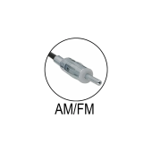 Univerzální anténa s gumovým prutem Calearo 7667013