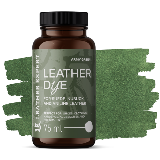 Barvivo Leather Expert - Leather Dye (Army Green)