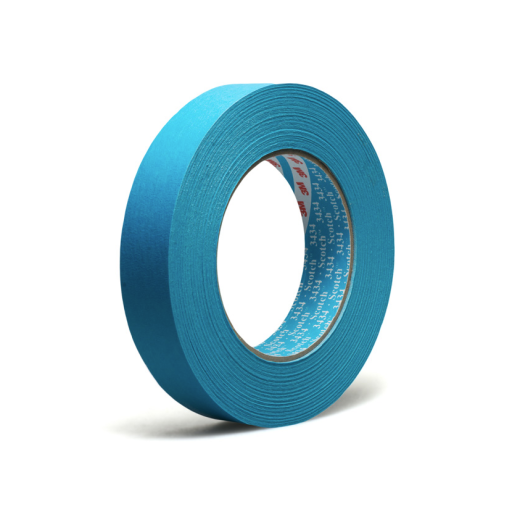 Waterproof masking tape 3M 3434 blue, size 18 mm x 50 m