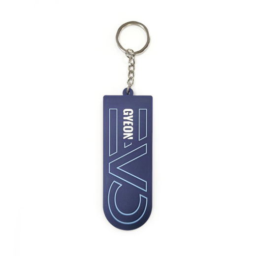 Silikonový přívěšek na klíče Gyeon Rubber Key Ring - EVO Navy Blue