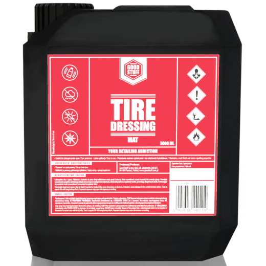 Matná impregnace pneumatik Good Stuff Tire Dressing Mat (5 l)