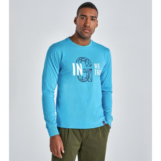 Pánské tričko Gyeon Long Sleeve Light Blue S