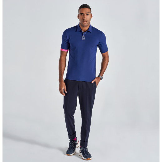 Pánské polo tričko Gyeon Polo Navy Blue S