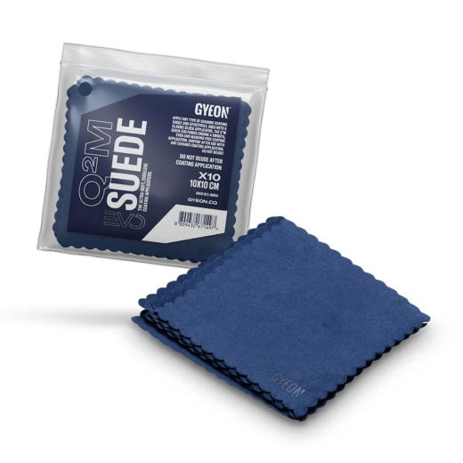 Gyeon Q2M Suede EVO Microfiber Cloths 10-Pack (10 x 10 cm)