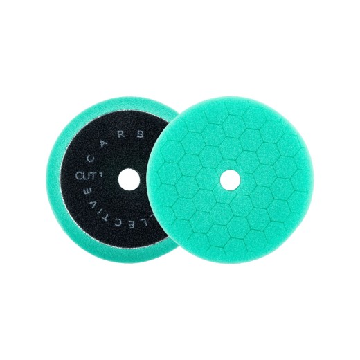 Lešticí kotouč Carbon Collective HEX Polishing Pad Compound 1 Green - 3″ (80 mm)