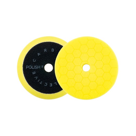 Lešticí kotouč Carbon Collective HEX Polishing Pad Compound 2 Yellow - 3″ (80 mm)