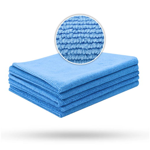 Mikrovláknová utěrky Liquid Elements All-Purpose Blue Microfiber Cloth Value Set of 5 - 310 GSM 40 x 40 cm