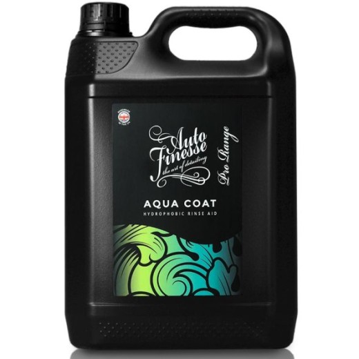 Rychloaplikační sealant Auto Finesse Aqua Coat Hydrophobic Rinse Aid (5 l)