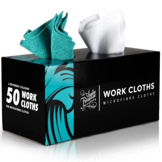 Set of microfiber cloths Auto Finesse Disposable Cloth Box (50 pack)