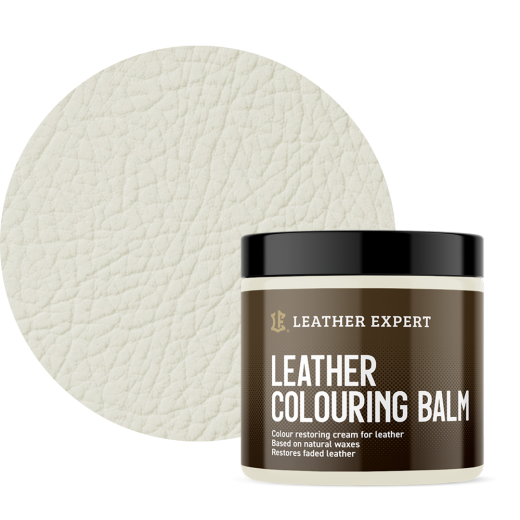 Balzám na kůži Leather Expert - Leather Colouring Balm Ivory (250 ml)