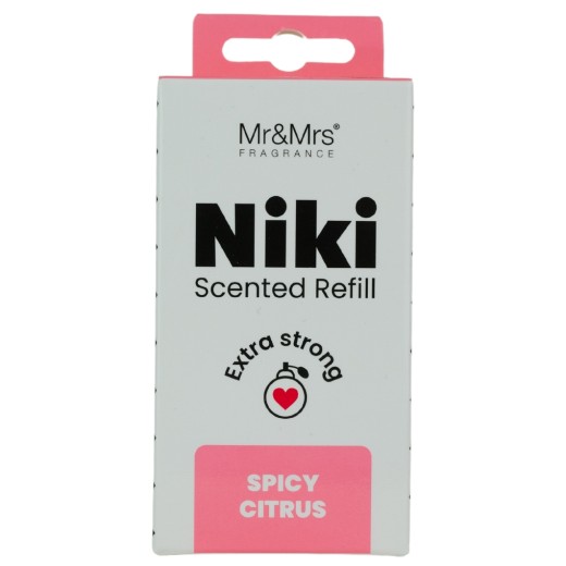 Mr&Mrs Fragrance Niki Spicy Citrus replacement refill