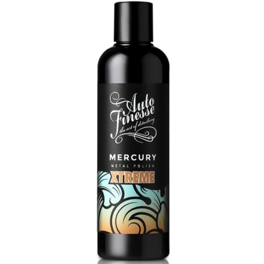 Silná leštěnka na kovy Auto Finesse Mercury Metal Polish Xtreme (250 ml)