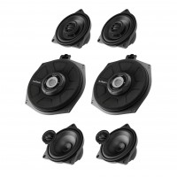 Complete Audison sound system for BMW Z4 (E85, E89) with basic audio system