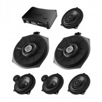 Complete Audison sound system with DSP processor for BMW X3 (G01) with basic audio system