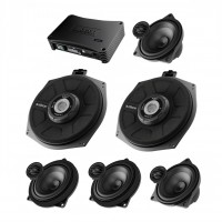 Sistem audio complet cu procesor DSP pentru BMW 1 (E81, E82, E87, E88) cu sistem audio Hi-Fi