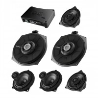 Complete sound system with DSP processor for BMW 1 (E81, E82, E87, E88) with basic audio system
