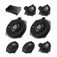 Complete Audison sound system with DSP processor for BMW 7 (E65, E66) with Hi-Fi Sound System