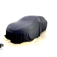 Ochranná plachta na auto Poka Premium Equipment Premium quality car cover black - Hatchback / Sedan