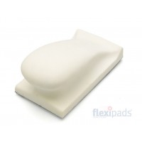 Sanding pad Flexipads Hard Ergonomic Palm Grip Hand Block