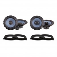 Speakers for Nissan X-Trail III set no. 2