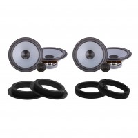 Speakers for VW Golf Plus set no. 1