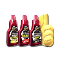 Meguiar's 3-Step System Polishing and Waxing Kit