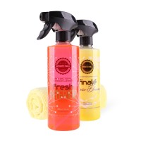 Set of car cosmetics for interior cleaning and maintenance Infinity Wax