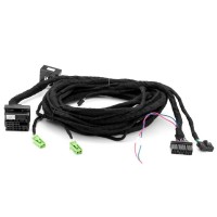 Cabling for connecting the STEG Plug & Play Cable Mercedes-Benz amplifier