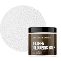 Balzám na kůži Leather Expert - Leather Colouring Balm White (250 ml)